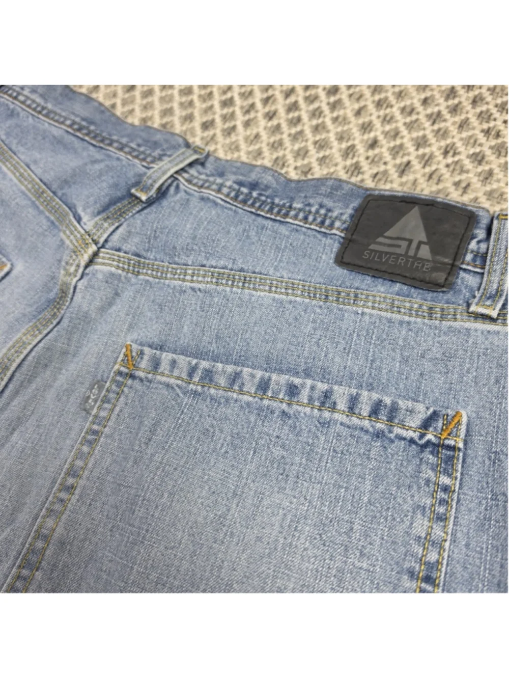 Levi’s SilverTab Carpenter Jeans Men’s W36 L30 Light Wash Utility Denim Pants